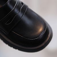 Kinderlederschuhe Frühling Und Herbst Im Britischen Stil Schwarze Mädchen Einzelschuhe Kindermode Prinzessin Schuhe main image 5