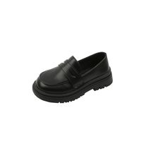 Children's Leather Shoes Spring And Autumn British Style Black Girls Single Shoes Children's Fashion Princess Shoes main image 6