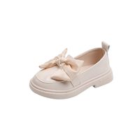 Girls' Leather Shoes Spring And Autumn British Style Bow Princess Shoes Children's Single Shoes Soft Sole Casual Shoes main image 6