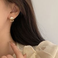 Japan And South Korea Fashion Earrings Cloud Raindrops Pendant Rhinestone Resin Stud Earrings Wholesale main image 3
