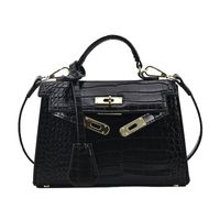 Textured Casual Bags New Fashion Messenger Bags Shoulder Bags Handbags Underarm Bags sku image 3