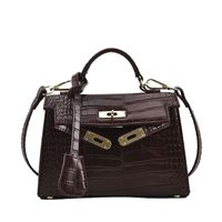 Textured Casual Bags New Fashion Messenger Bags Shoulder Bags Handbags Underarm Bags sku image 5