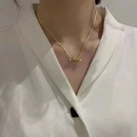 European And American Light Luxury Spring Small Fresh Clavicle Chain Japan And South Korea Retro Simple Necklace main image 1