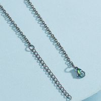 Fashion Titanium Steel Colorful Coarse Twist Chain Necklace sku image 2