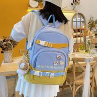 Nylontuch Großraum-rucksack Im Koreanischen Stil Großhandel Nihaojewelry main image 1