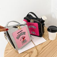 Fashion Sequin Embroidery Letter Chain Oil Can One-shoulder Bag Wholesale Nihaojewelry main image 3