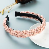 Korean Twist Woven Braid Colorful Headband Wholesale Nihaojewelry main image 3