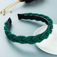 Korean Twist Woven Braid Colorful Headband Wholesale Nihaojewelry main image 5