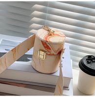 New Fashion Mini Printing One-shoulder Diagonal Bucket Bag Wholesale Nihaojewelry sku image 2