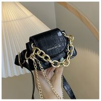 Fashion Stone Pattern Mini Chain Small Waist Bag Wholesale Nihaojewelry sku image 2