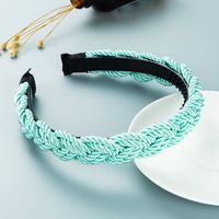 Korean Twist Woven Braid Colorful Headband Wholesale Nihaojewelry sku image 1
