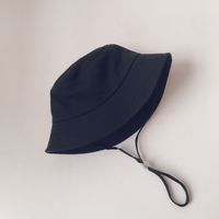 Solid Color Flat-top Children's Fisherman Hat sku image 4