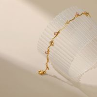 النحاس القلب شكل إلكتروني قلادة قابل للتعديل خلخال الجملة مجوهرات Nihaojewelry main image 5