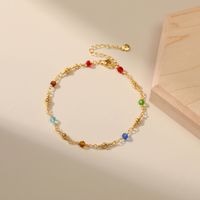 Copper Crystal Adjustable Fine Anklet Wholesale Jewelry Nihaojewelry main image 4