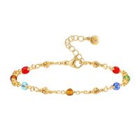 Copper Crystal Adjustable Fine Anklet Wholesale Jewelry Nihaojewelry main image 3