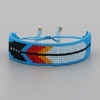 Ethnic Style Color Geometric Beaded Miyuki Bead Couple Bracelet Wholesale Jewelry Nihaojewelry main image 5