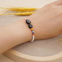 Black Glass Eyes Color Rice Beads Bracelet Jewelry Wholesale Nihaojewelry main image 1