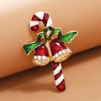Cute Christmas Bells Scepter Brooch Wholesale Accessories Nihaojewelry main image 2