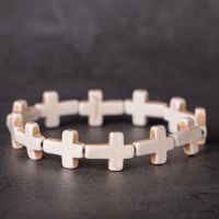 Türkis Cross Bead Mode Armband Schmuck Großhandel Nihaojewelry main image 1
