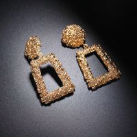 Fashion Hollow Geometric Pendant Earrings Wholesale Nihaojewelry sku image 2
