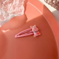 Cute Cartoon Flower Piggy Hairpin Wholesale Nihaojewelry sku image 3