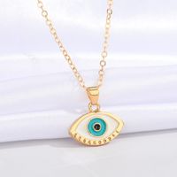 Fashion Eight-pointed Star Eye Pendent Alloy Necklace Wholesale Nihaojewelry main image 5
