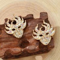 Halloween Color Diamond Earrings Wholesale Nihaojewelry main image 6