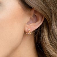 Retro Bear Gold Plated Copper Earrings Wholesale Nihaojewelry main image 3