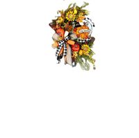 Thanksgiving Day Sunflower Pumpkin Garland Simulation Plant Door Hanging Wholesale Nihaojewelry main image 6