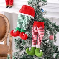 Christmas Ornaments Cute Elf Legs Window Decoration Pendant Wholesale Nihaojewelry main image 3