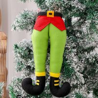 Christmas Ornaments Cute Elf Legs Window Decoration Pendant Wholesale Nihaojewelry main image 4