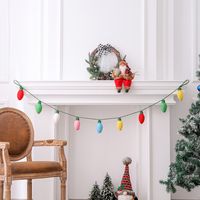 Strickseil Mini Laterne Weihnachtsbaum Anhänger Großhandel Nihaojewelry main image 3