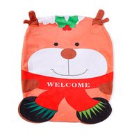 Cartoon Snowman Old Man Dining Table And Chair Backrest Cover Christmas Decoration Wholesale Nihaojewelry main image 6