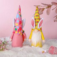 Easter Bunny Color Long Hat Dwarf Doll Decoration Wholesale Nihaojewelry main image 5