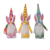 Easter Bunny Color Long Hat Dwarf Doll Decoration Wholesale Nihaojewelry main image 6