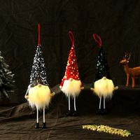 Christmas Long Legs Faceless Glowing Doll Decoration Wholesale Nihaojewelry main image 2