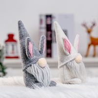 Easter Cute Bunny Faceless Doll Decoration Wholesale Nihaojewelry main image 4