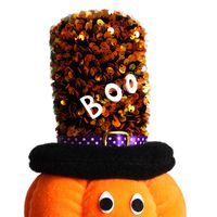 New Halloween Decorations Telescopic Pumpkin Standing Posture Doll Wholesale Nihaojewelry main image 4