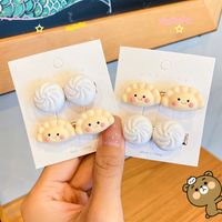 Cute Cartoon Food Bun Dumpling Hairpin Wholesale Nihaojewelry main image 1