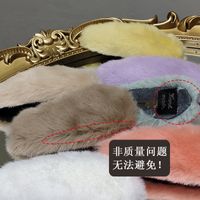 Korean Style Solid Color Plush Large Hairpin Wholesale Nihaojewelry main image 6