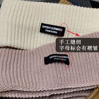 Ins Wool Solid Color Headband Sports Knitted Wide Brim Hair Band Autumn And Winter Korean Casual Hair Band Headband Female Online Influencer main image 6