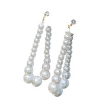 Pearl Hollow Drop-shaped Retro Earrings Wholesale Jewelry Nihaojewelry main image 3