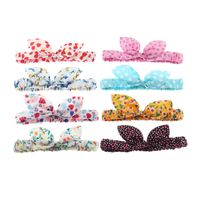 Cute Polka Dots Heart Print Bow Children's Hairband Wholesale Nihaojewelry main image 6