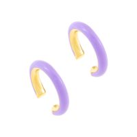 Simple Solid Color C-shape Copper Ear Clip Wholesale Nihaojewelry sku image 3