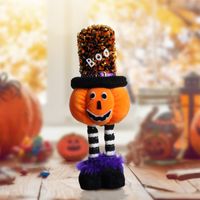 New Halloween Decorations Telescopic Pumpkin Standing Posture Doll Wholesale Nihaojewelry sku image 1