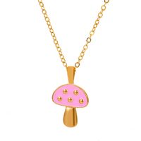 Collier De Champignon De Goutte D&#39;huile De Nouvelle Couleur De Mode En Gros Nihaojewelry sku image 1