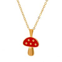 Collier De Champignon De Goutte D&#39;huile De Nouvelle Couleur De Mode En Gros Nihaojewelry sku image 4