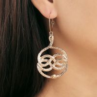 Retro Snake-shaped Long Earrings Wholesale Nihaojewelry sku image 11