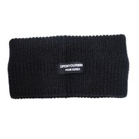 Ins Wolle Einfarbiges Stirnband, Sport Gestrickt, Breit Krempiges Stirnband, Herbst Und Winter, Koreanisches Lässiges Stirnband, Stirnband, Weibliches Netz Rot sku image 1