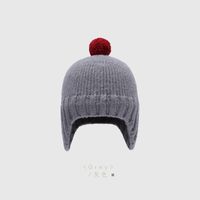 Children's Warm Ear Protection Woolen Cap sku image 3